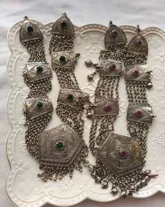 BIJOUX TRIBAL VINTAGE FABRIQUÉS À LA MAIN DÉCOUVREZ L'ÉLÉGANCE DE LA CULTURE AFGHANE BAS quantité minimale de commande NOUVEAUX DESIGNS TRENDY COLLIER ET BOUCLE D'OREILLE - Product Image 2