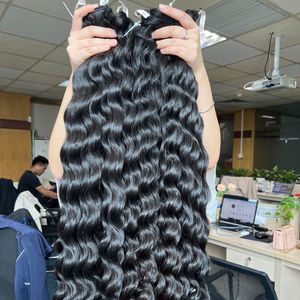 Extensión de cabello Remy vietnamita 100%, tejido ondulado corporal de la mejor calidad, cabello sedoso y suave de grado A - Product Image 1