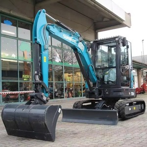 Mini-excavatrice d'occasion fiable SWE25UF, moteur Cummins, boîte de vitesses POCLAIN, pompe, excellent rapport qualité-prix, pelle compacte testée et inspectée - Product Image 2