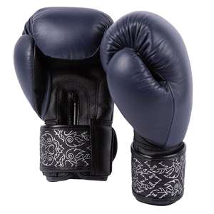 Guantes de Boxeo Profesionales de Cuero PU Transpirable, Logotipo Personalizado, Alto Rendimiento, Cierre de Velcro Ajustable, Calidad Premium - Product Image 2