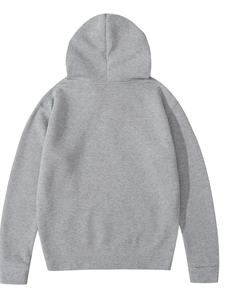 Sudadera con capucha Sherpa polar personalizable de alta calidad para hombre, logotipo bordado de gran tamaño, bolsillo, conceptos básicos de algodón de invierno, mezcla de algodón - Product Image 4