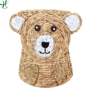 Cotton Rope Woven <b>Laundry</b> Basket Collapsible <b>Storage</b> Bin Round Hamper with Handles for Home <b>Organization</b> - Product Image 3