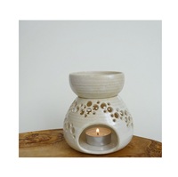 Ensemble de fondue en céramique durable pour les fruits de guimauves au fromage au chocolat et plus avec fourchettes et support idéal pour le service de fête