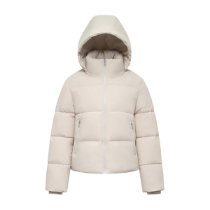 Blouson d'hiver personnalisé pour femmes, service OEM, design chaud, respirant et coupe-vent, blousons matelassés confortables pour femmes - Product Image 5