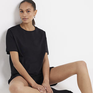 Ensemble deux pièces d'été pour femmes T-shirt à manches courtes et short Active Bottoms - Product Image 2
