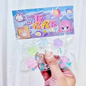 Juguete Sensorial Antiestrés de Silicona Fluorescente con Forma de Pata de Gato para Aliviar el Estrés y la Ansiedad - Product Image 3