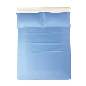 Vente en gros de literie de luxe 100% coton lin lot de 3 pièces housse de couette taie d'oreiller draps pour la maison ou l'hôtel - Product Image 4