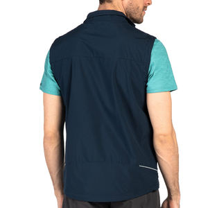 Chaleco de esquí acolchado y empacable resistente al agua vaquero informal personalizado para hombre Parka de abrigo transpirable con bolsillo con cremallera - Product Image 2