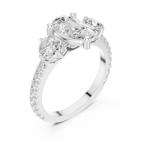 10K Solid Gold <b>Dainty</b> <b>Ring</b> for Women - Product Image 3