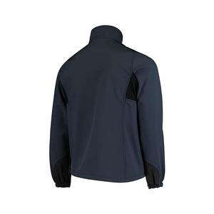 Diseño personalizado ropa de trabajo de invierno a prueba de viento impermeable Forro de malla cremallera chaqueta de concha suave - Product Image 6