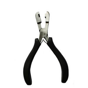 Pince à cheveux légère en acier à haute teneur en carbone, durable, avec poignée antidérapante, pour l'installation d'extensions de cheveux, qualité A+ - Product Image 3