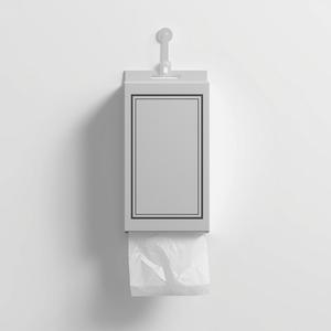 Dispensador de Papel Tisú Minimalista Moderno para Colgar en la Pared, Papel Tisú Facial de 3 Capas de Pulpa de Madera Virgen con Salida Inferior para Uso Doméstico - Product Image 1