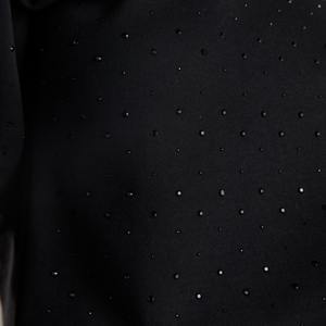 Strass Pull Ras Du Cou Sweat Femmes Polaire Coton Doux Chaud Respirant Streetwear Vintage Broderie Patch Sweat - Product Image 4