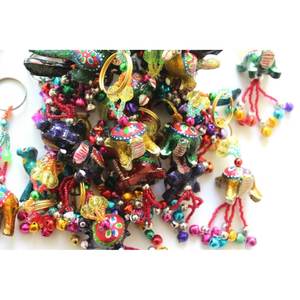 Assorted Hand-Painted Animal Carabiner Keychains Turtle Bird <b>Elephant</b> for Key Ring <b>Gifts</b> - Product Image 6