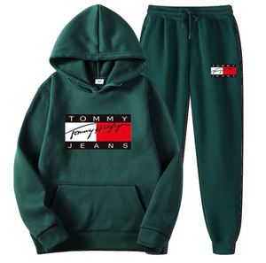 Wholesale 2 Piece Tracksuit Custom Logo Jogging Sweat <b>Track</b> <b>Suit</b> - Product Image 2