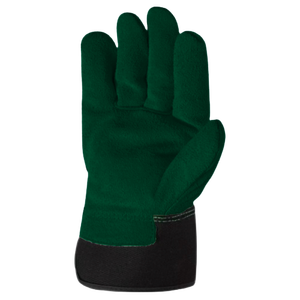 ถุงมือหนังวัวแบบผ่าข้างสำหรับงานหนักถุงมือนิรภัยสะท้อนแสงสำหรับใส่ทำงานที่บ้าน - Product Image 5