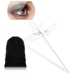 กระจกติดขนตาปลายแหลมแหนบต่อขนตาสเตนเลสเป็นมิตรต่อสิ่งแวดล้อม - Product Image 3