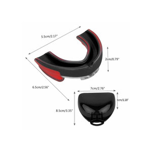 Mayorista Personalizado Juventud Transparencia Doble Cara Masticación Deportes Mma Boxeo Protector Bucal Shiled Protección - Product Image 2