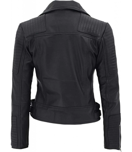 Chaqueta de cuero transpirable de talla grande para mujer, moda de otoño, recién llegados, bombardero de retazos, prendas de vestir exteriores, letras con relleno de algodón - Product Image 2
