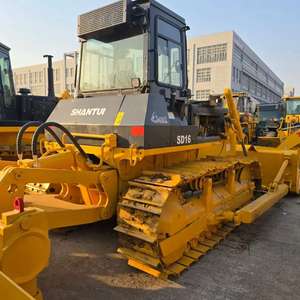 Topadora de Orugas Shantui SD16 Usada, 95% Nueva, a Bajo Precio, con Motor, Modelo 2022, Alta Eficiencia, Capacidad de Nivelación de 4.5m, en Venta - Product Image 1