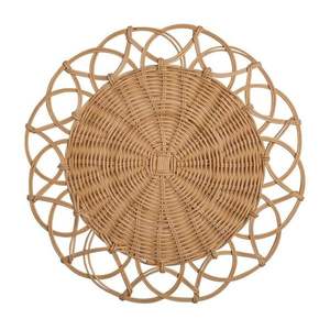 High Quality Round Rattan Woven <b>Placemats</b> for Dining Table Decor <b>Christmas</b> Ratan <b>Placemats</b> OEM Rustic <b>Placemats</b> From Vietnam - Product Image 4
