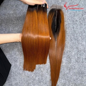 Extensiones de cabello lacio natural liso de hueso 100% cabello humano vietnamita de alta calidad listo para enviar - Product Image 6