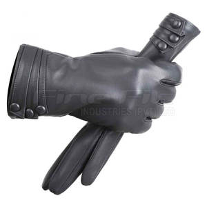 Nouveau design Gants en cuir écologiques compatibles avec les écrans tactiles, vêtements décontractés toutes saisons, fabriqués au Pakistan, prix de gros - Product Image 1