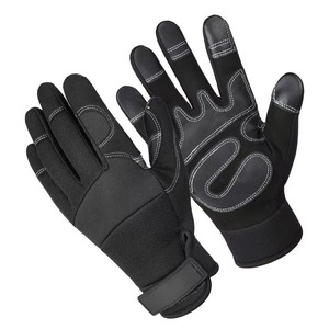 Gants de mécanicien unisexes robustes de haute qualité Gants de travail acharnés respirants anti-vibration avec revêtement en Latex souple Soudage de sécurité - Product Image 2