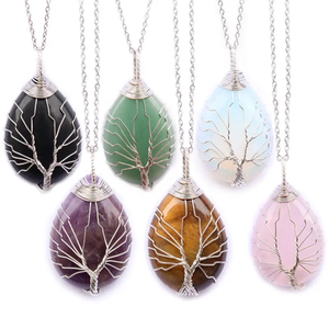 Prix de gros en argent sterling forme d'étoile vintage lien chaîne pendentif 10 à 12mm mélange de pierres précieuses cadeau d'anniversaire pour femmes - Product Image 5