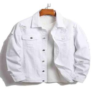 Chaqueta Vaquera Azul Vintage de Manga Larga, Estilo Casual y Ajustado para Hombre, Transpirable, para Invierno, 2026 - Product Image 4