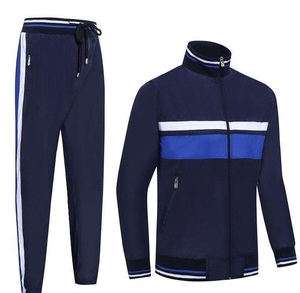 Ropa deportiva de poliéster para hombre, chándal deportivo ajustado con cintura elástica para hombre, chándal a granel con precios al por mayor - Product Image 1