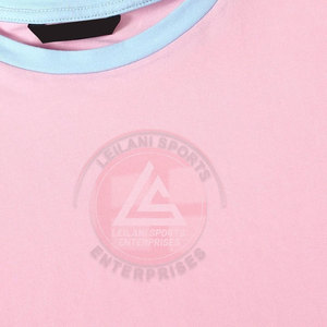 Ensemble short et crop top en coton personnalisé, décontracté, uni, pour l'extérieur, respirant, écologique et confortable, printemps/été - Product Image 6