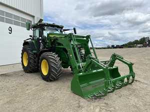 2023 Johnn Deere 7R 250 Mini Tractor 4WD/2WD Motor diésel 4x4 Drive 70/90/100/120HP Potencia nominal - Product Image 5