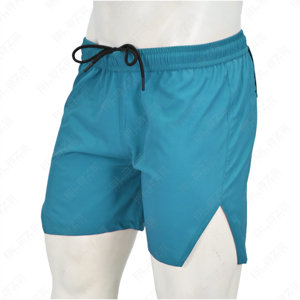 High Quality 100% Polyester Quick Dry back Zipper Pocket <b>Towel</b> Loop Gym Fitness Workout Athletic Running Training <b>Shorts</b> For Men - Product Image 4