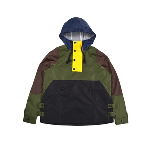 High Quality Custom Men's <b>Vintage</b> Polyester Zip-Up Windbreaker Jacket Street Wear Plus Size <b>Nylon</b> Windproof Over-Sized Jacket - Product Image 1