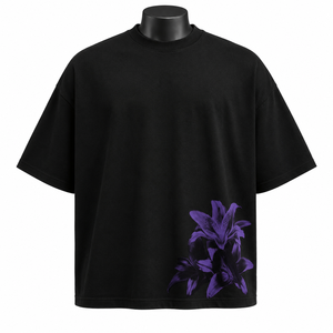 Camiseta Gráfica Oversize de Corte Holgado Personalizada, Algodón Pesado, Moda Urbana, Fabricante - Product Image 1