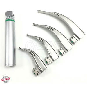 Ensemble de laryngoscope ORL Instrument médical LED portable pour les procédures ORL faciles et rapides Ensemble de laryngoscope ORL - Product Image 2