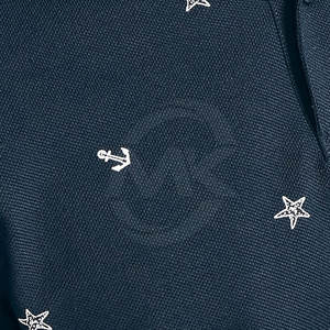 T-shirts polo élégants et décontractés pour hommes, vêtements de rue respirants avec motif uni imprimé personnalisé, anti-rides - Product Image 6