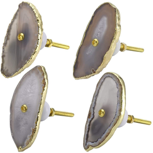 Fantaisie Western-Style or armoires de cuisine poignées nouvelle forme meubles tire pour placard tiroir commode temps bouton pour chambre - Product Image 4