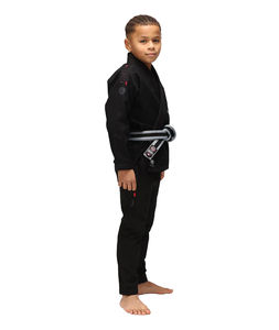 Meilleure qualité pas cher prix enfants Bjj Gis dans personnaliser Logo brésilien Jiu Jitsu 100% coton perle armure tissu en 450 GSM pour les enfants - Product Image 4