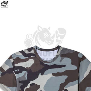 เสื้อยืดลายพรางผู้ชาย ราคาขายส่ง คุณภาพสูง ผลิตตามสั่ง บริการ OEM เสื้อยืดลายพรางสำหรับผู้ชาย - Product Image 3