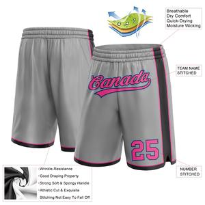 All Overs Pantalones cortos de baloncesto de sublimación completa con gráficos resistentes a la decoloración Nombre del equipo y número Pantalones cortos de baloncesto para hombres - Product Image 2
