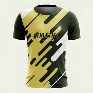 Maillot de football personnalisable pour hommes Vêtements de sport de haute qualité avec logo de l'équipe et numéros pour l'entraînement au football - Product Image 1