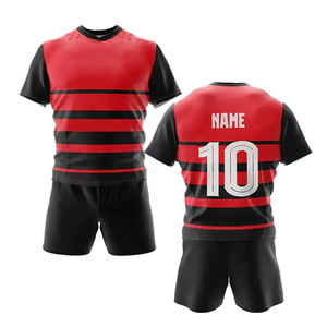 Uniforme de Rugby Deportivo de Equipo de Alta Calidad con Impresión por Sublimación y Logotipo Personalizado a Precio Económico para Venta en Línea - Product Image 1