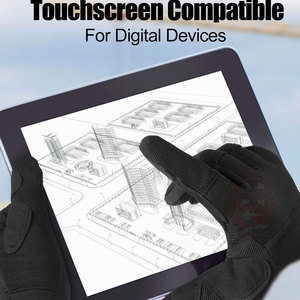 Guantes de Trabajo Deportivos de Alta Calidad AGS-2008, Resistentes al Desgaste, Antideslizantes, de Cuero, para Todas las Temporadas, para Hombre - Product Image 5