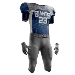 Uniforme de football américain imprimé de grande taille avec design respirant Créez votre propre logo - Product Image 4