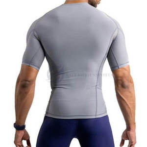 Camisetas Deportivas de Manga Corta, Transpirables, Ecológicas, de Lona, con Empaque Personalizado, Talla Regular para Hombre, Secado Rápido, Uso Diario, Frente - Product Image 3