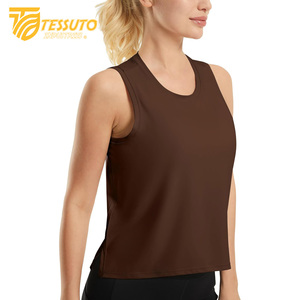 Femme Workout Wear Sport Yoga Tank Top pour Gym Débardeurs imprimés personnalisés de haute qualité pour les femmes Thick Strap Gym Débardeurs pour femmes - Product Image 2