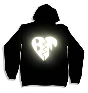 เสื้อมีฮู้ดสำหรับผู้ชายและผู้หญิงคุณภาพสูงออกแบบได้ตามที่ต้องการโลโก้แนวสตรีทเสื้อสเวตเตอร์น้ำหนักมากสะท้อนแสง3เมตร - Product Image 1