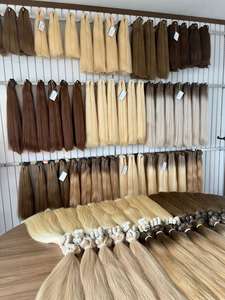 Top produit tendance vietnamien couleur claire naturel cheveux raides fournisseur pas de perte d'emmêlement extensions de cheveux prêt à expédier - Product Image 3